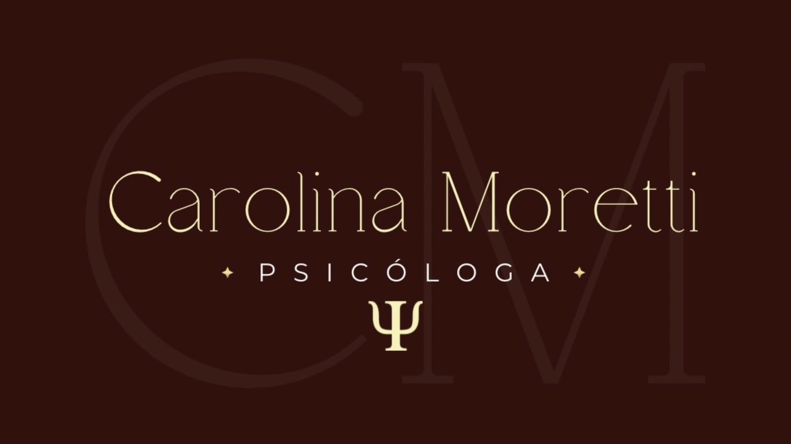 Carolina Moretti, Psicóloga